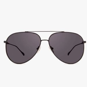 DIFF aviators- black and grey lens
